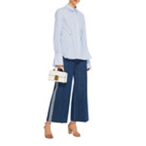 Dômes Studded Pleat Shirt by Carven
