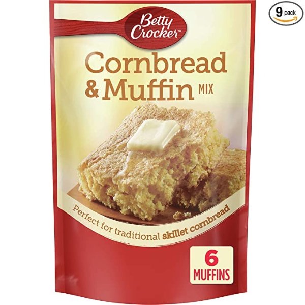 Cornbread and Muffin Mix, 6.5 oz (Pack of 9)