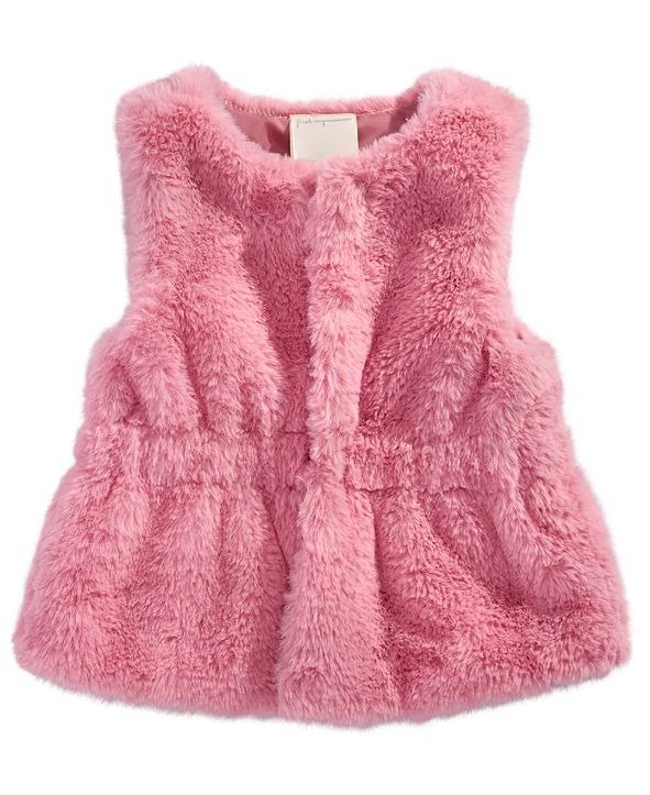 Toddler Girls Fur Vest, Created for Macy's