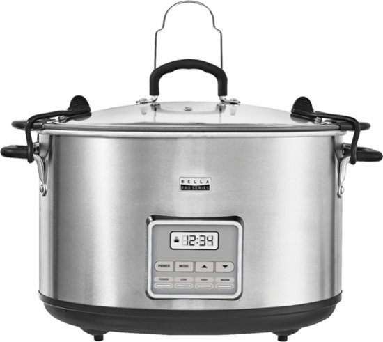 - Pro Series 10-qt. Digital Slow Cooker - Stainless Steel