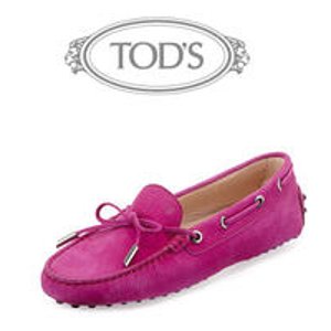 with Tod's Shoes Purchase @ Bergdorf Goodman
