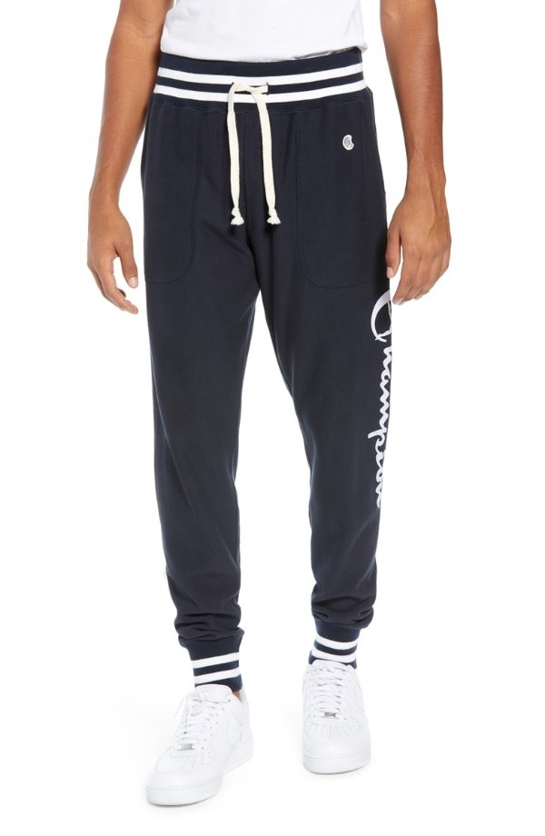 Slim Fit Tipped Jogger Pants
