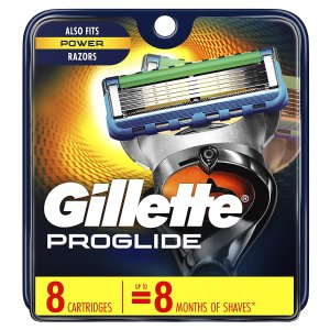 Gillette ProGlide 男士5刀片剃须刀替换刀片 8个