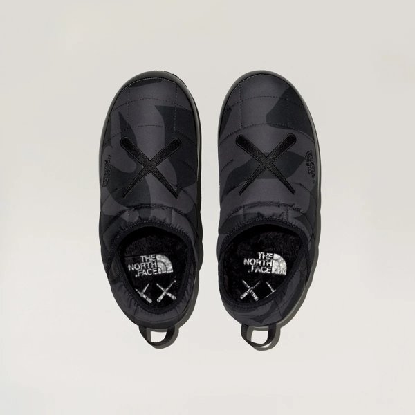 The North face x KAWS Thermoball Traction Mule V (Black) | END. Launches