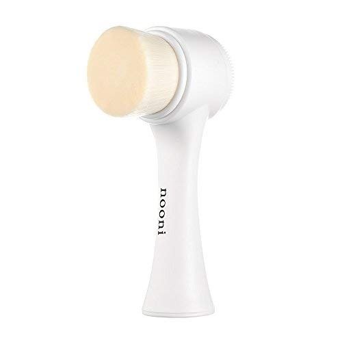Pore Cleansing Dual Brush 3.36 ounces, Facial wash brush, Deep ore cleansing, Soft bristle cleansing brush tools, Exfoliate skin, Deep scrubbing tools, Silky and foamy cleanser, Remover makeup