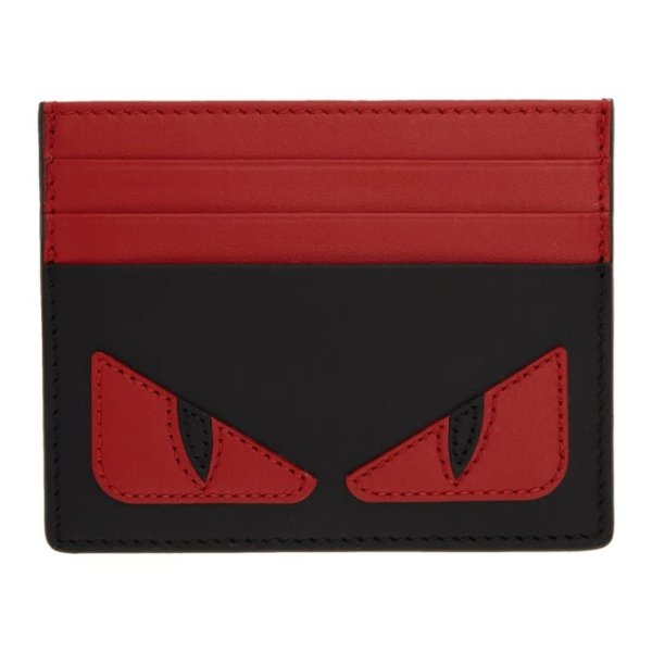 - Red & Black 'Bag Bugs' Card Holder