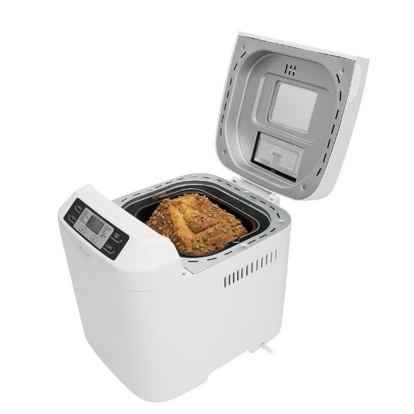 Bread Maker with Automatic Fruit and Nut Dispenser