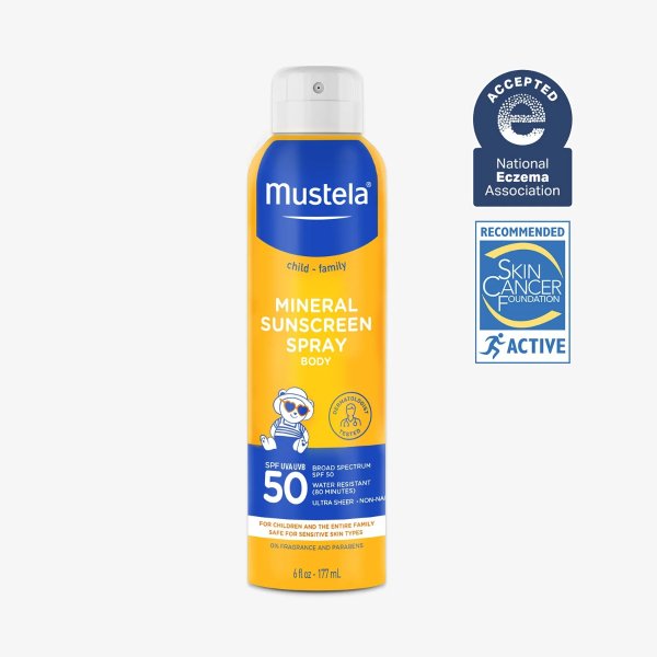 SPF 50 Mineral Sunscreen Spray