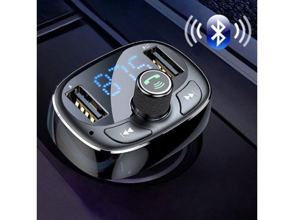 FM Transmitter Modulator Bluetooth Handsfree 车载充电器