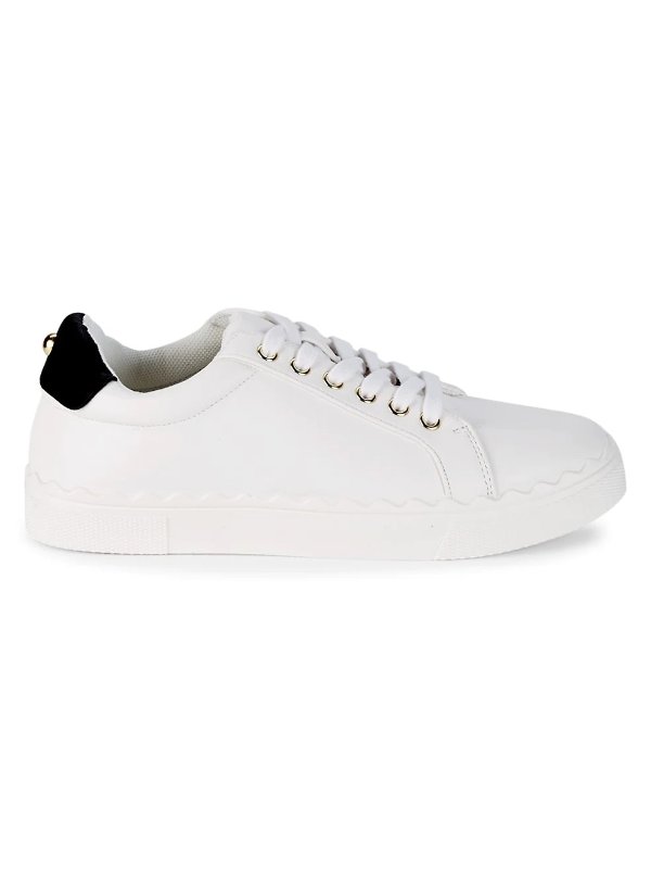 Lanie Scalloped Sneakers