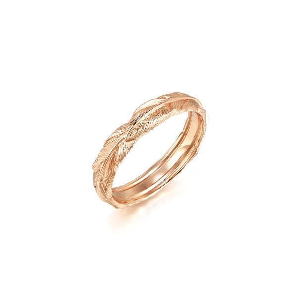 Love Decode 18K Rose Gold Ring - 91920R | Chow Sang Sang Jewellery