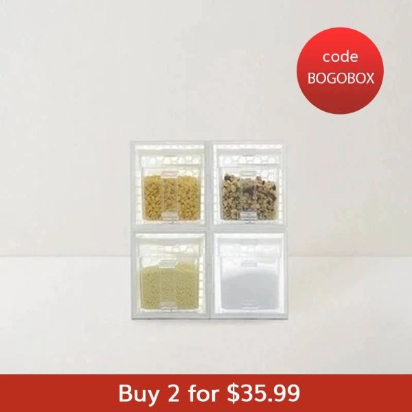 【Use code: BOGOBOX, Buy 2 for $35.99】[Made in Japan] Seasoning Box with Handle and Spoon