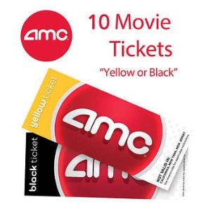 AMC 10-pack/4-pack Movie Tickets