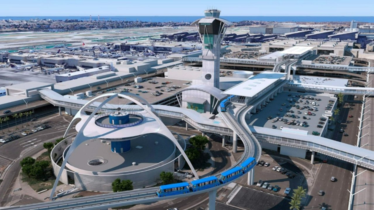 官宣！洛杉矶国际机场将迎来旅客自动输送系统LAX APM，以后出行就方便多啦！