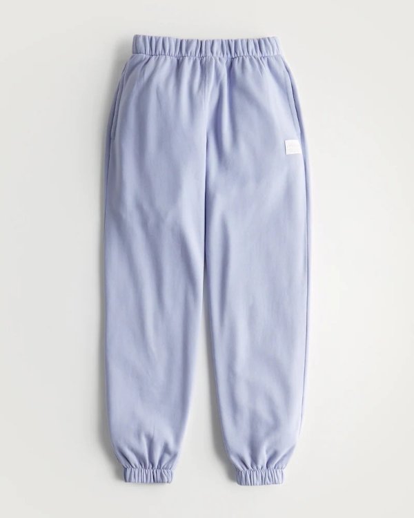 Hollister Ultra High-Rise Graphic Dad Joggers