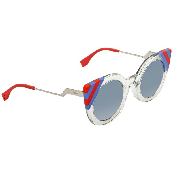 Blue Gradient Cat Eye Sunglasses