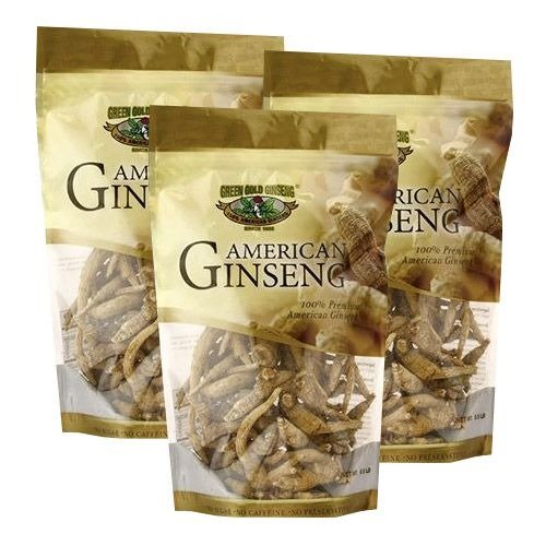 American Ginseng Ungraded Dragon Claw Root 8oz Bag X 3 (Buy 2 get 1free)