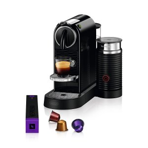 Nespresso CitiZ & Milk Espresso Machine by De'Longhi with Aeroccino Milk Frother