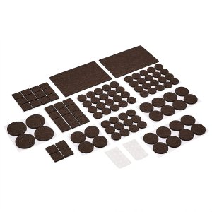 Amazon Basics 毛毡家具脚垫地板保护垫 136片