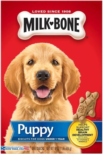 Original Puppy Biscuit Dog Treats, 16-oz box - Chewy.com