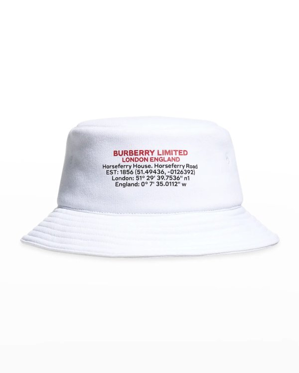 Horseferry Logo Jersey Bucket Hat