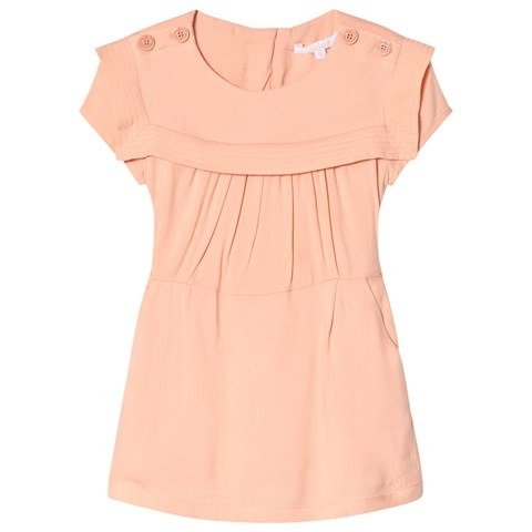 Light Pink Twill Sailor Collar Dress | AlexandAlexa