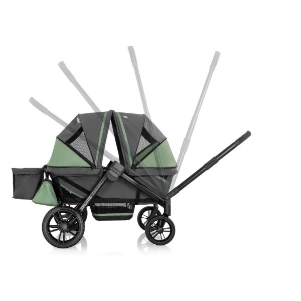 Pivot Xplore Dreamz All-Terrain Stroller Wagon with Bassinet Insert - Evenflo® Official Site