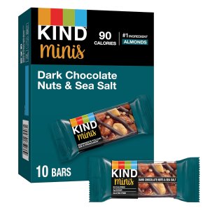 KIND Minis, Dark Chocolate Nuts & Sea Salt 10 Count