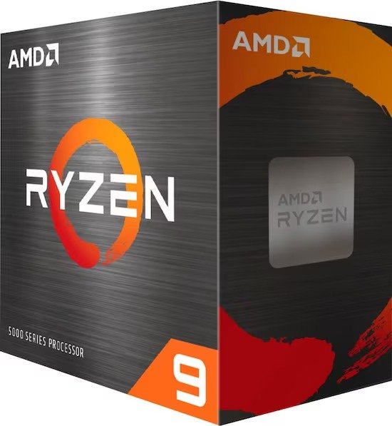 - Ryzen 9 5900X 4th Gen 12-core, 24-threads Unlocked Desktop Processor Without Cooler