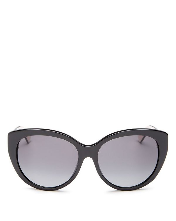Women's Lady Cat Eye Sunglasses, 58mm