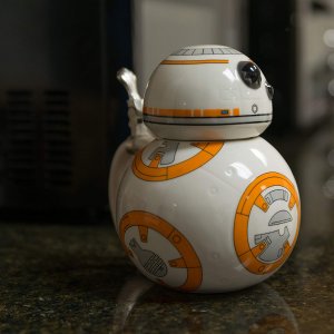 Star Wars BB-8 Beer Stein - Collectible Ceramic Mug with Metal Hinge - 32 oz
