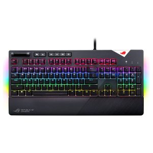 ASUS ROG Strix Flare Cherry MX RGB机械键盘 可更换亚克力板