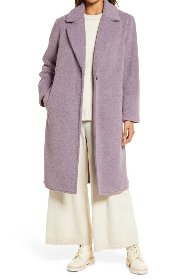 香芋紫大衣
