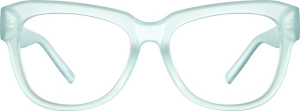 薄荷绿框架眼镜