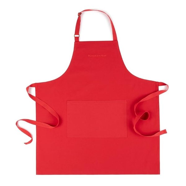 Solid Apron Single Pack, Passion Red, 32"x28"