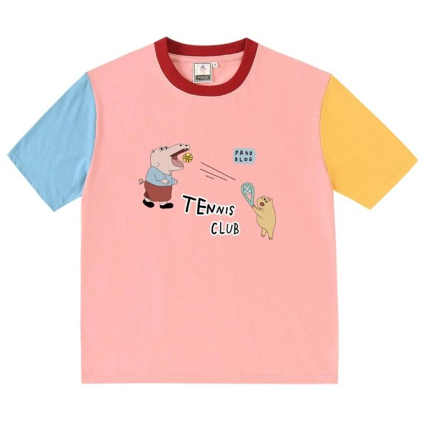 Tennis Club Colorblock 短袖T恤
