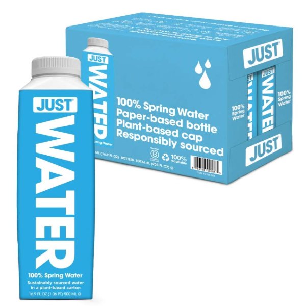 JUST Water, Premium Pure Still Spring Water