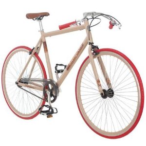  Mongoose Men's 700c Sinsure Urban Single-Speed Bicycle 