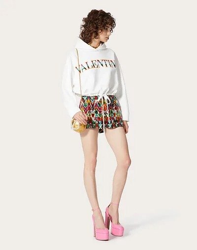 EMBROIDERED JERSEY SWEATSHIRT for Woman | Valentino Online Boutique