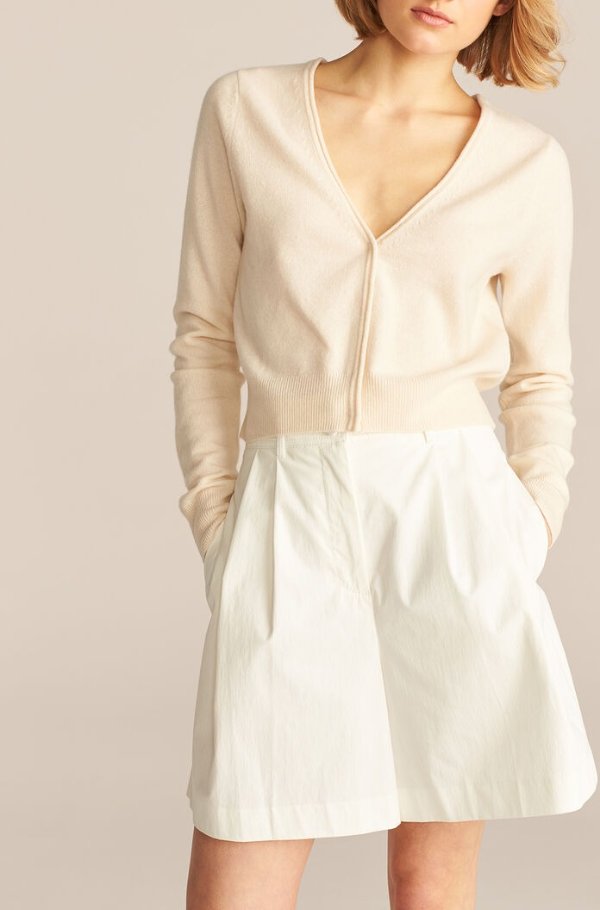 Barely There Cashmere Cardigan | Rebecca Taylor