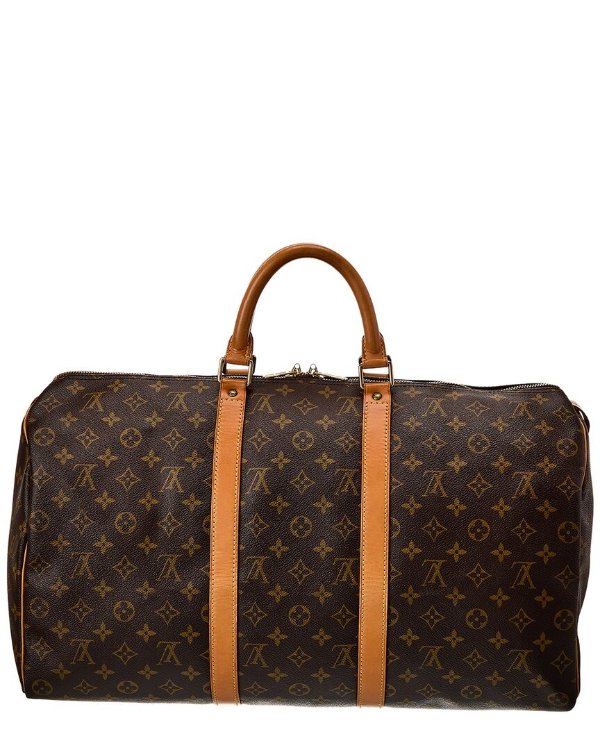 Monogram Canvas Keepall 55 (Authentic Pre-Owned)