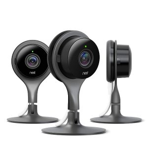 Google, NC1104US, Nest Cam Indoor, Security Camera, Black, 3