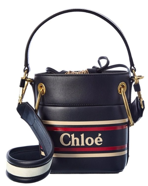 Chloe Roy Small Leather Bucket Bag