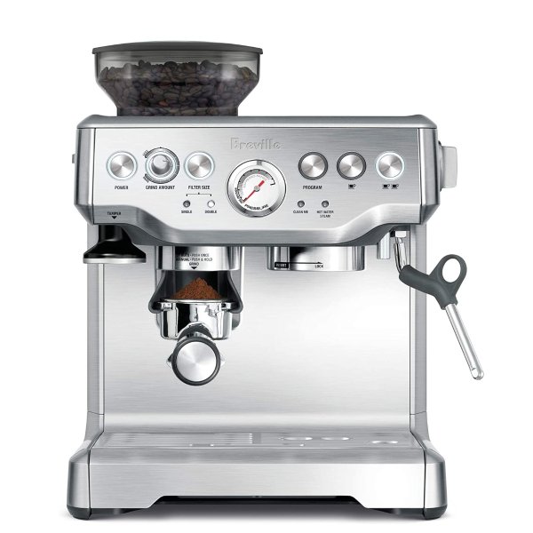BES870XL Barista Express Espresso Machine, Large, Stainless Steel