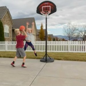 Walmart官网 Lifetime可调节式青少年篮球架