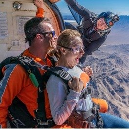 Tandem Skydiving Jump at GoJump Las Vegas (Up to 62% Off). Two Options Available.