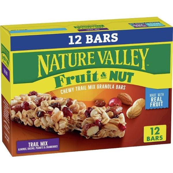 Fruit &#38; Nut Trail Mix Bars - 12ct/14.4oz
