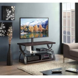 Whalen Furniture Calico 3-in-1 TV Stand, 54-Inch