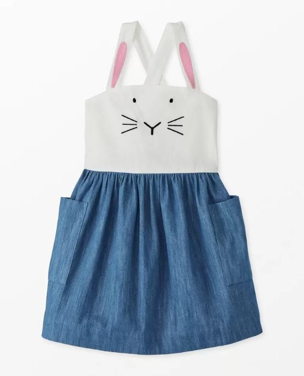Bunny Embroidered Muslin Jumper