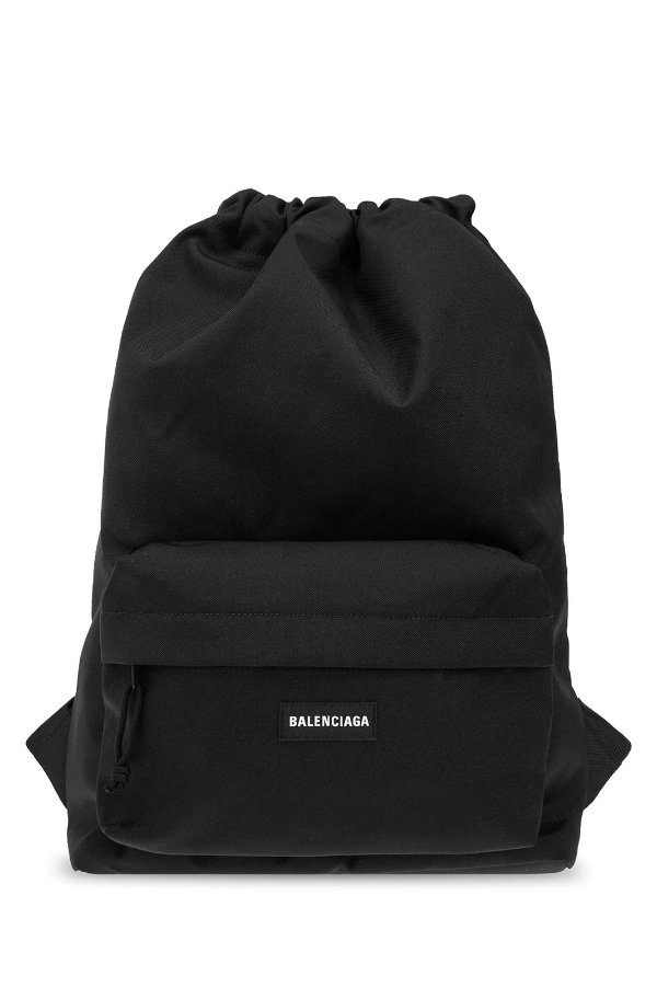 Logo Patch Ruched Backpack – Cettire